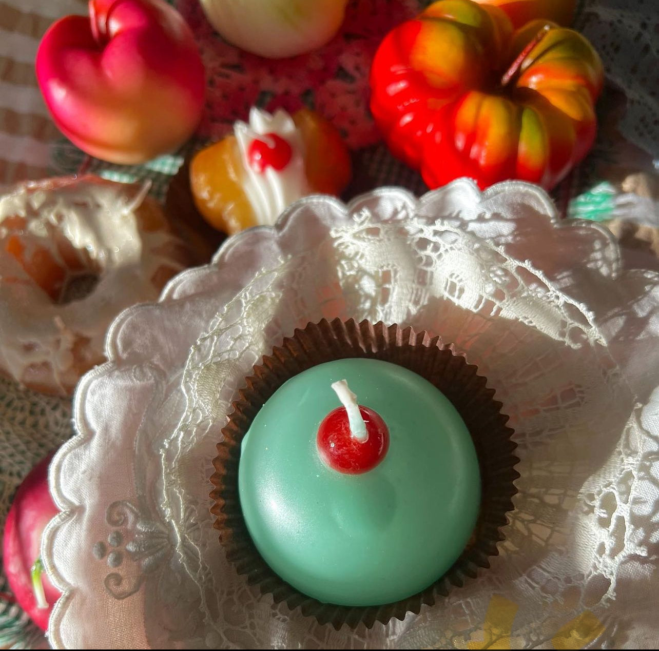 Cassata handmade Italian candle