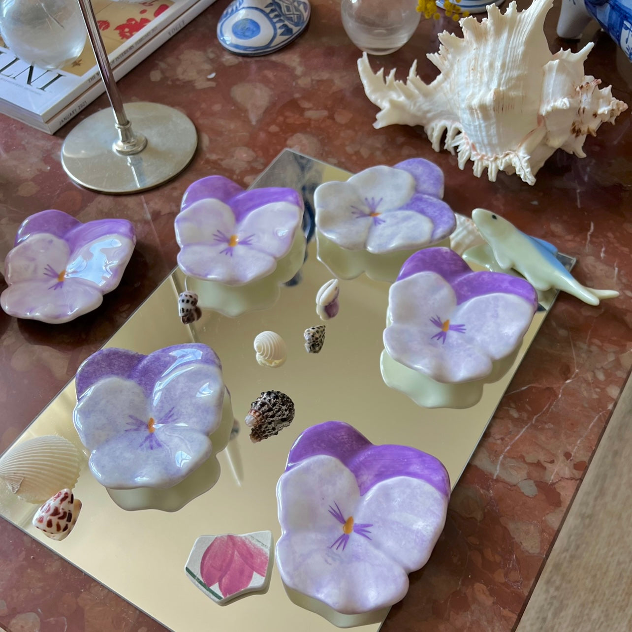 Ernestine Salerno mini plates