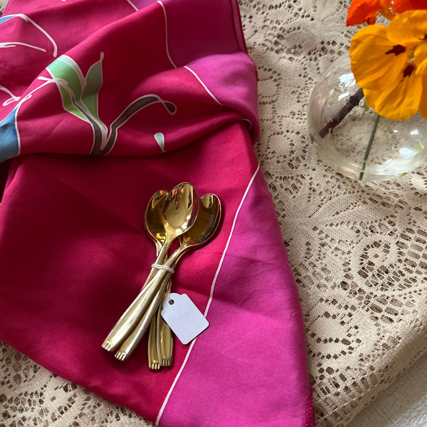 Gold spoons