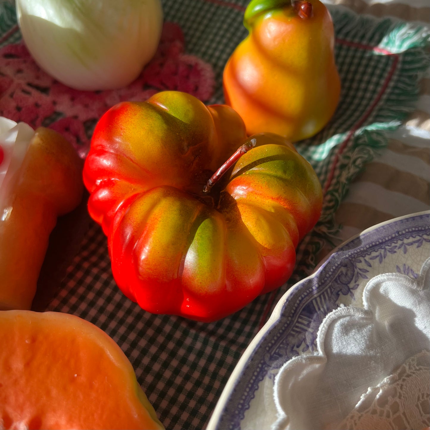 Handmade Tomato candle ~ Italy