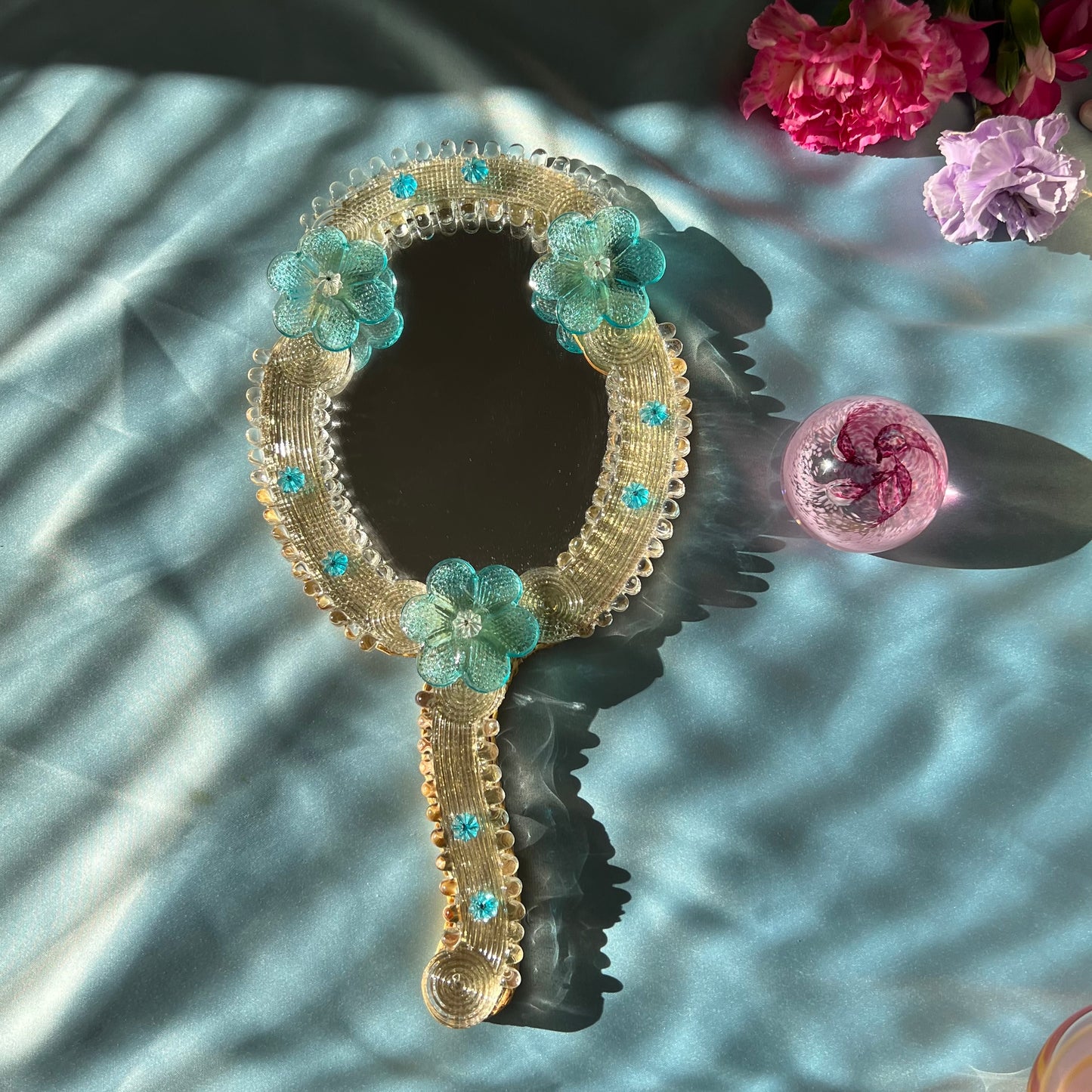 Venetian Murano glass mirror