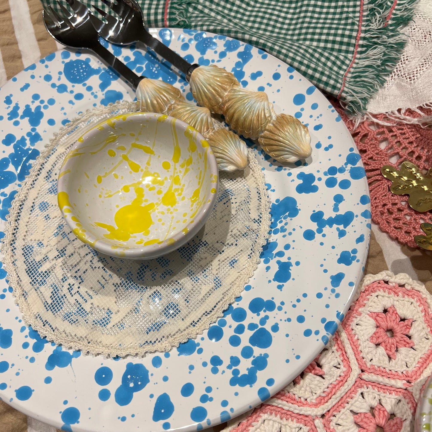 Handmade mini bowl ~ yellow