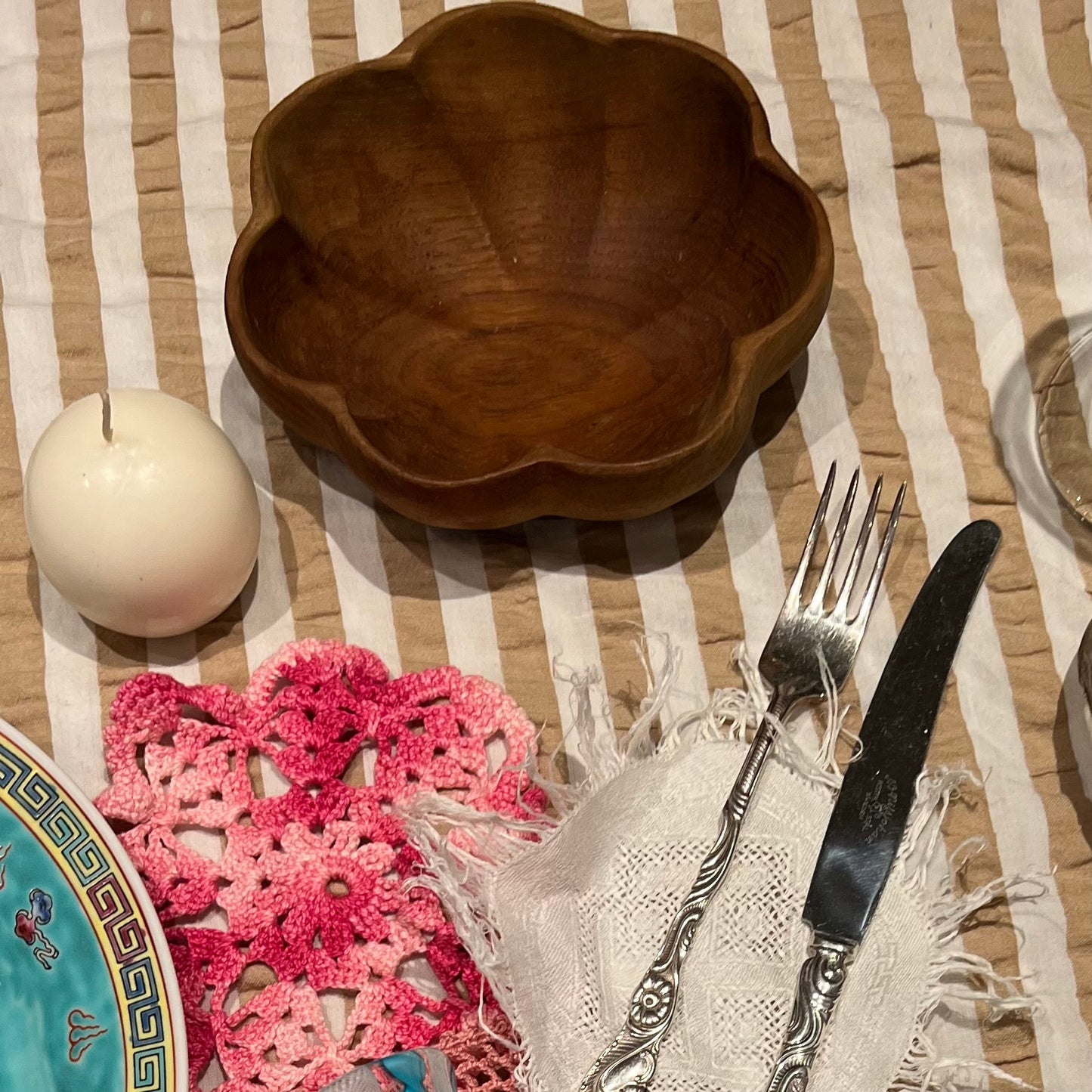 Small wooden bowl