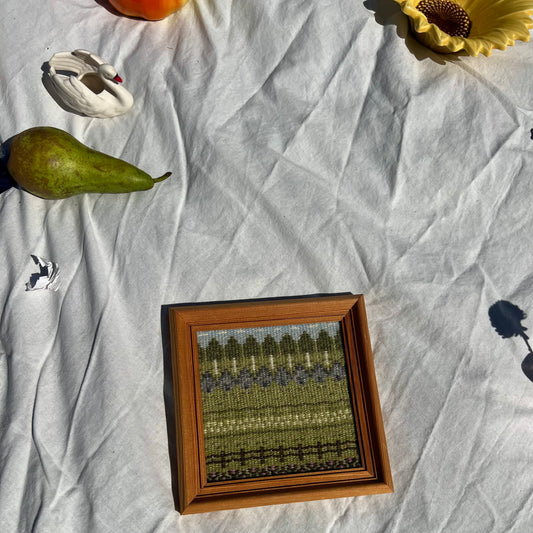 Framed tapestry