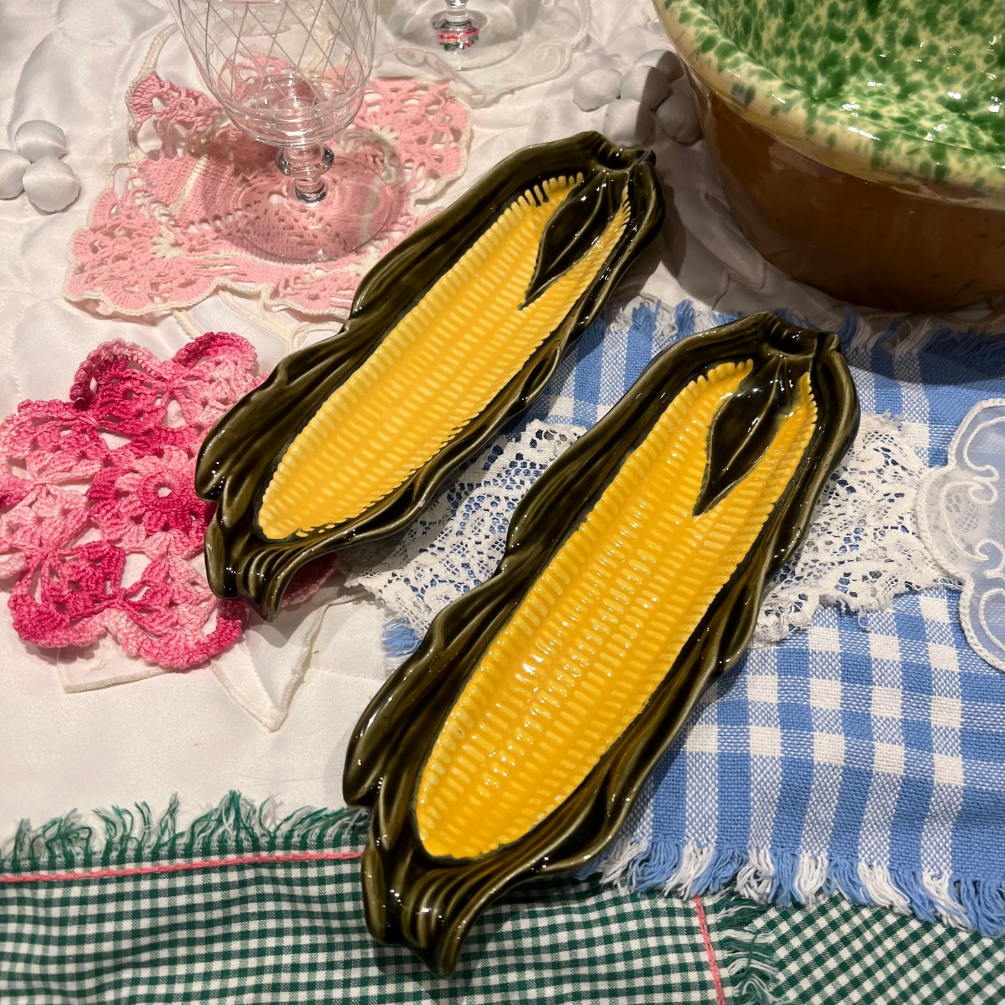 Corn dish x2