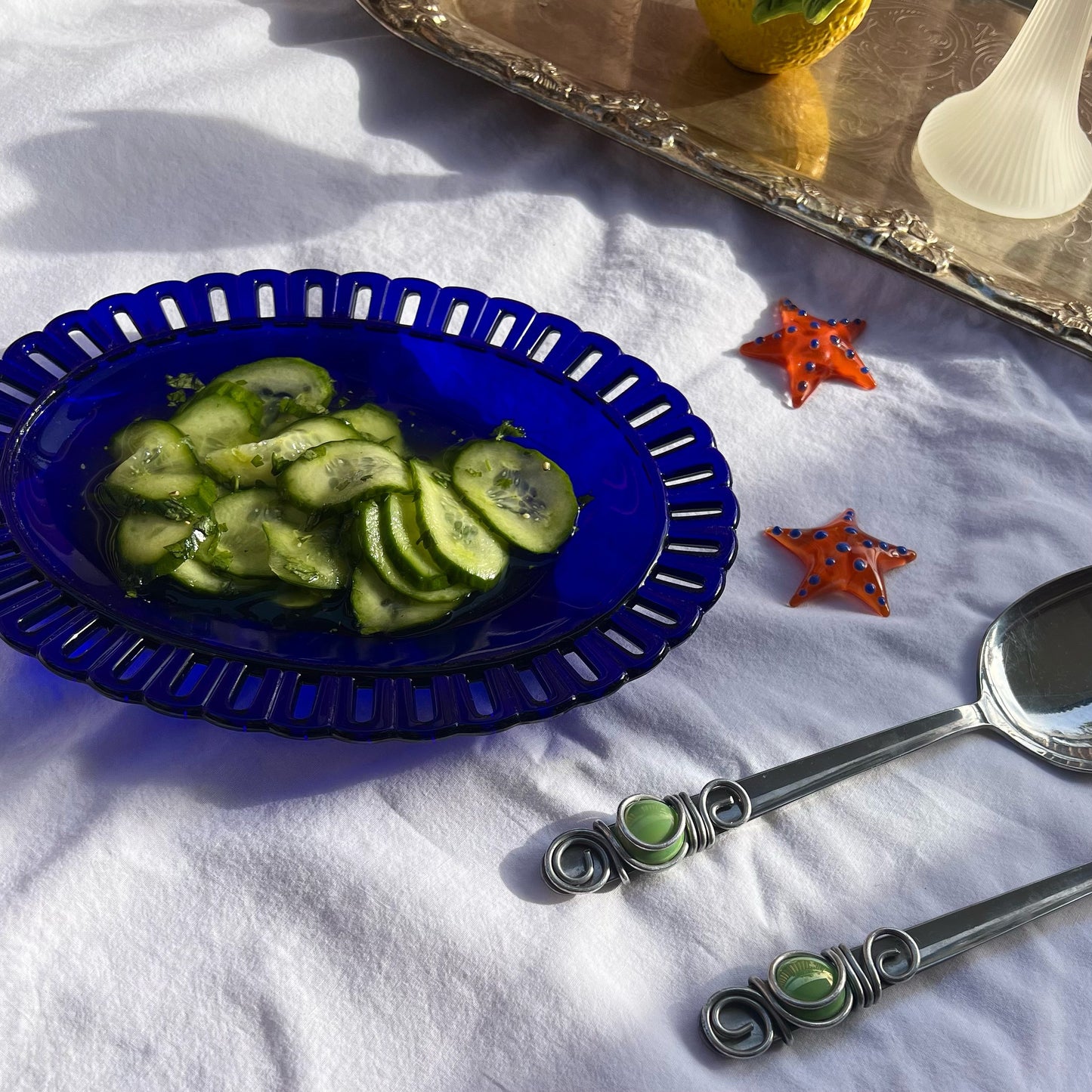 Blue platter - Svenskt tenn