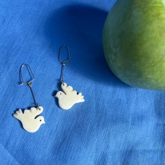 Dove earrings